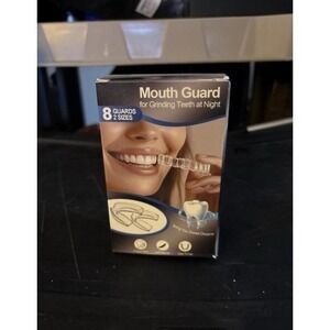 DAV Mouth Guard for Nighttime Grinding Protection - 2 Sizes - 8 Count